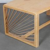 Wooden coffee table from the 2000s