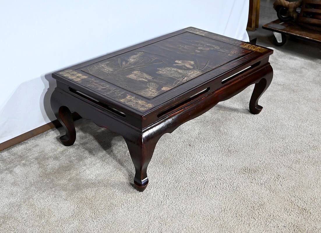 Lacquered Wooden Coffee Table, China – 1960