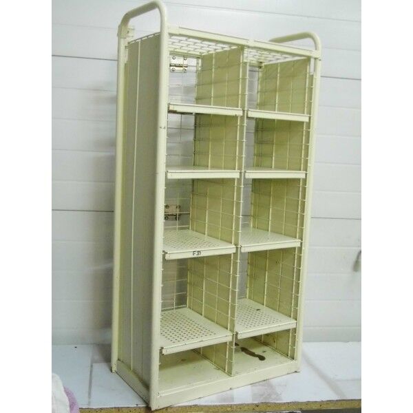 Vintage metal sorting furniture