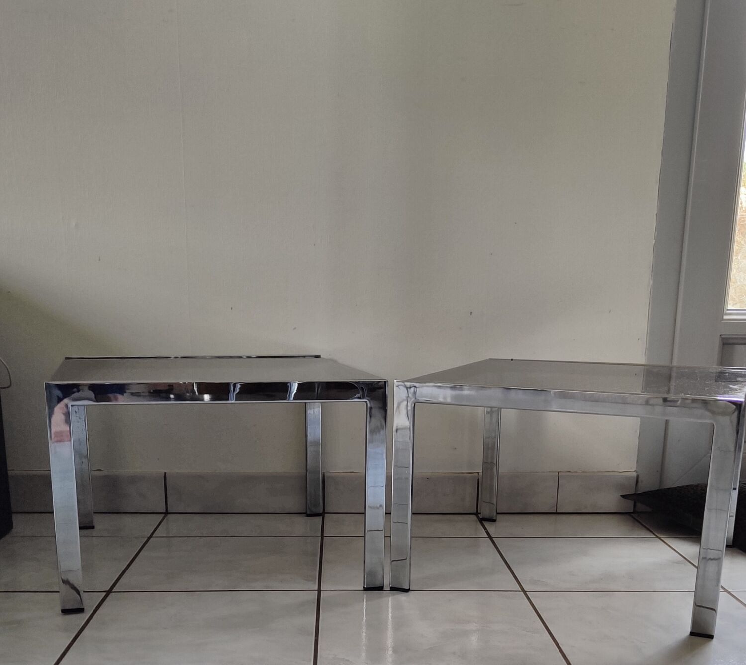 Side tables 1980 rock Bobois