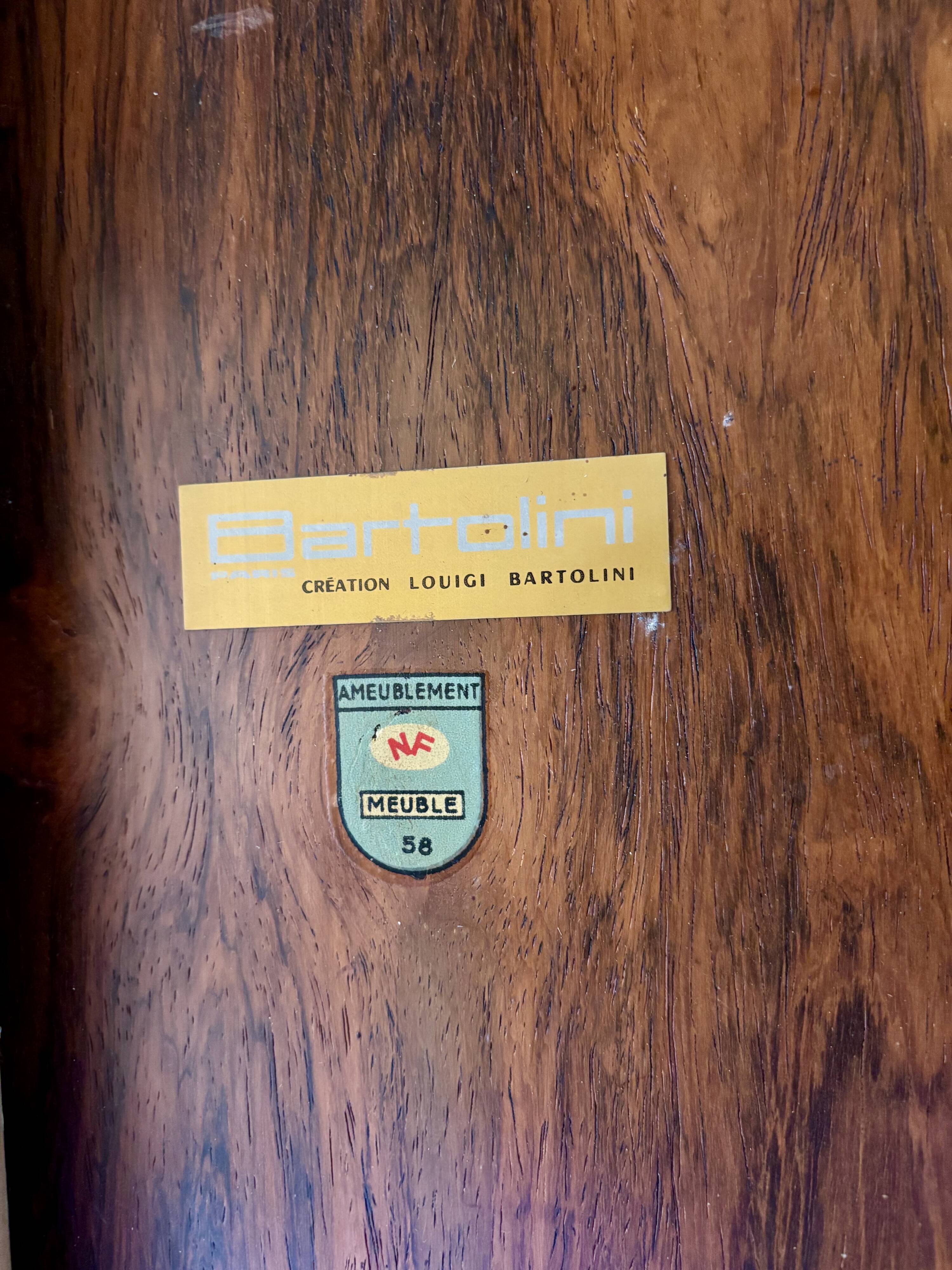 Extendable dining table by Luigi Bartolini, 1960