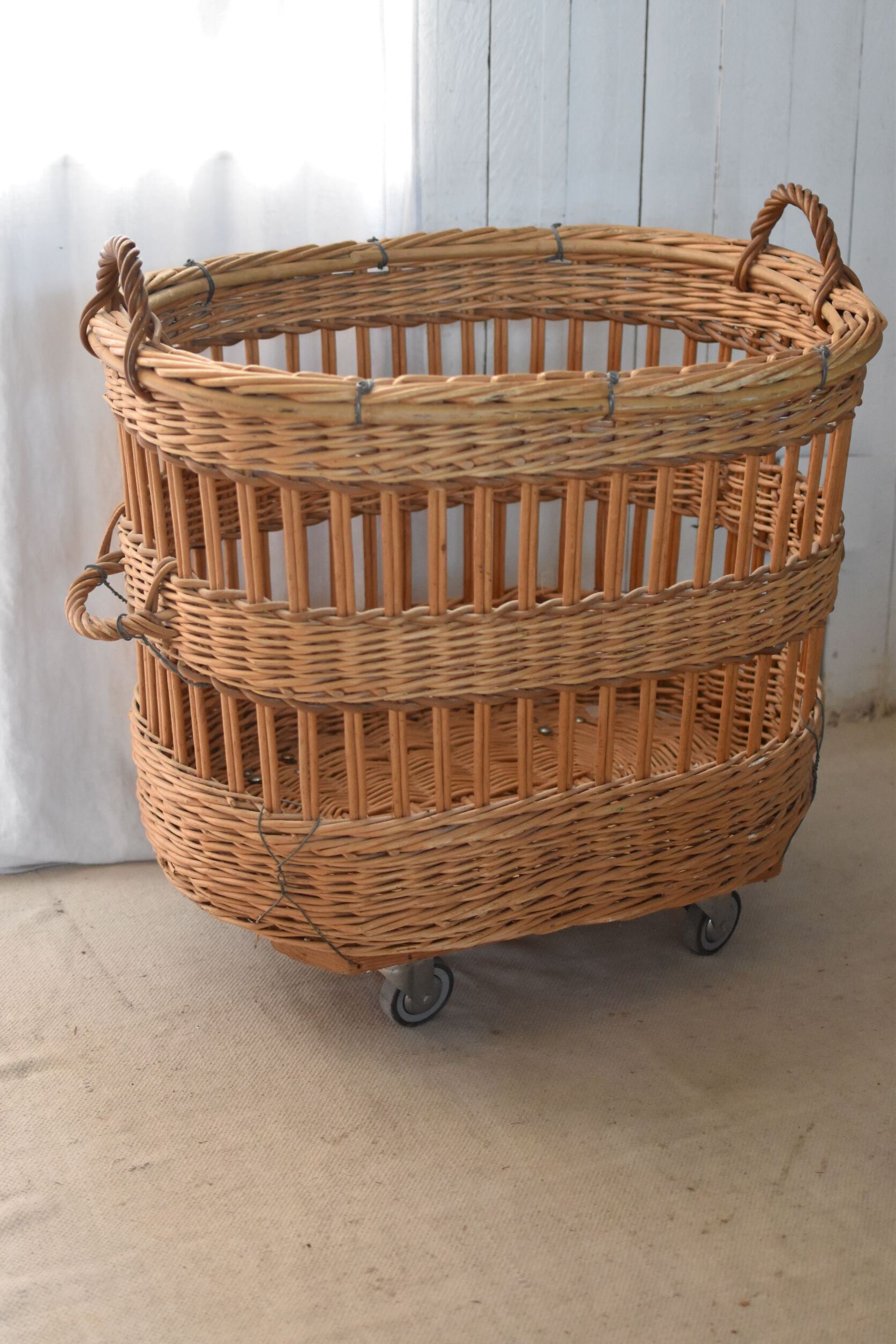 Baker's basket with wheels