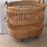 Baker's basket with wheels
