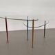 Italian Arlecchino Side Table in Glass by Edoardo Paoli for Vitrex