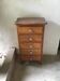 Vintage wooden chest of drawers