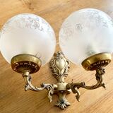 Glass globe Wall lamp