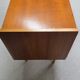 Small Scandinavian low sideboard 1960 vintage with tapered legs.