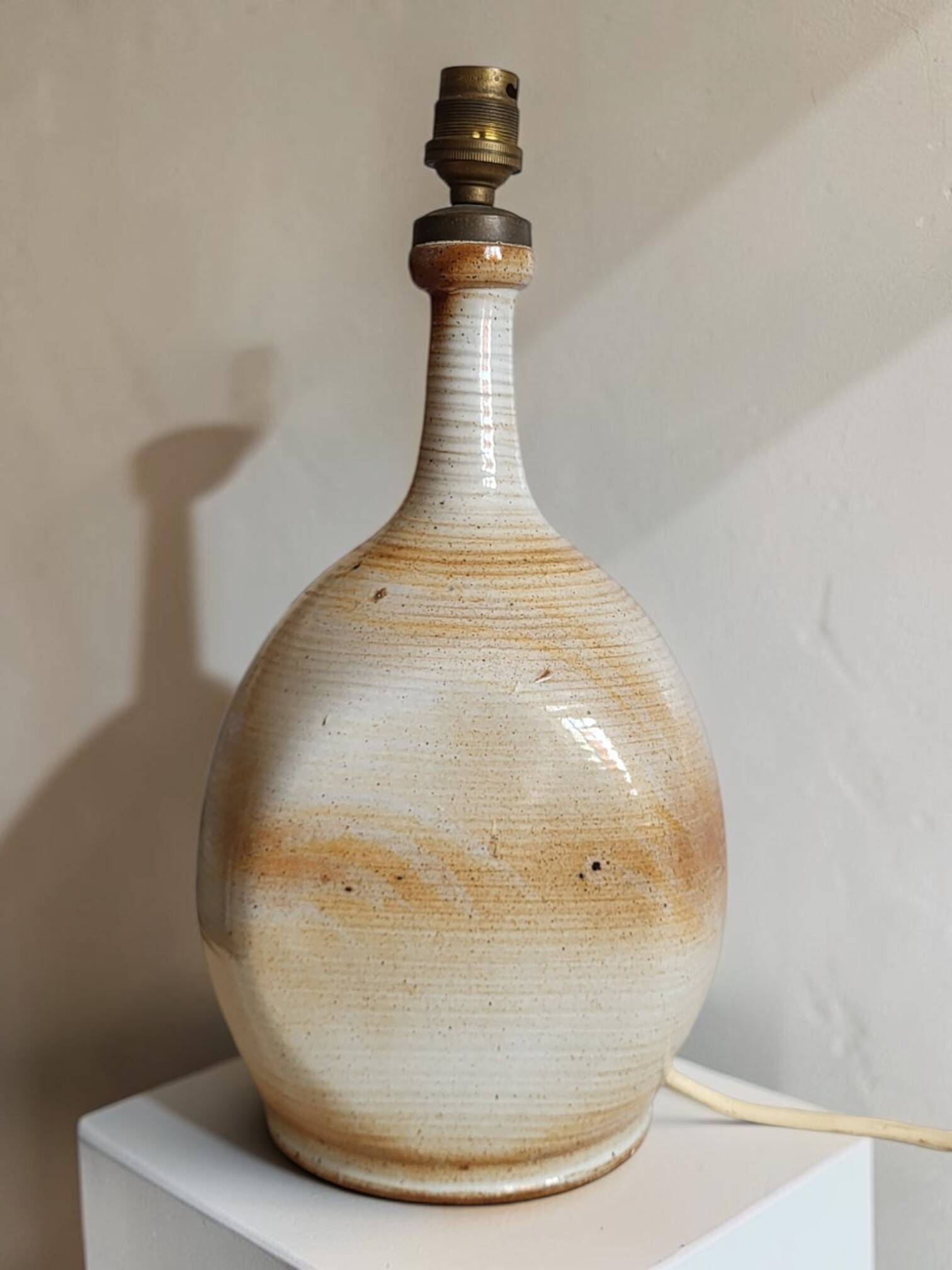 Lampe en grès du Marais 1960's
