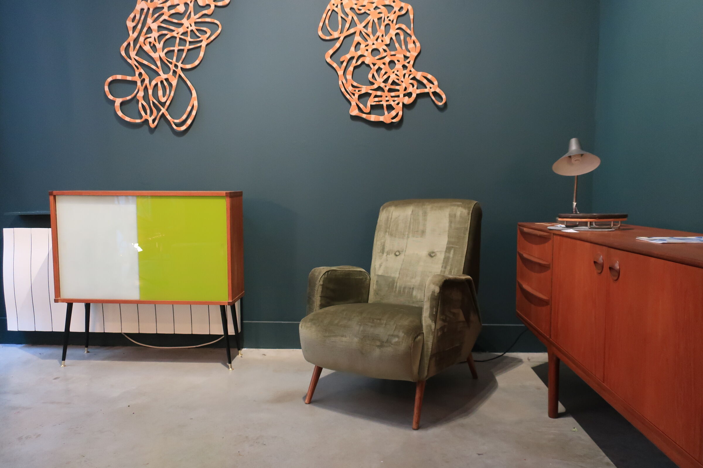 Italian armchair from the 50s