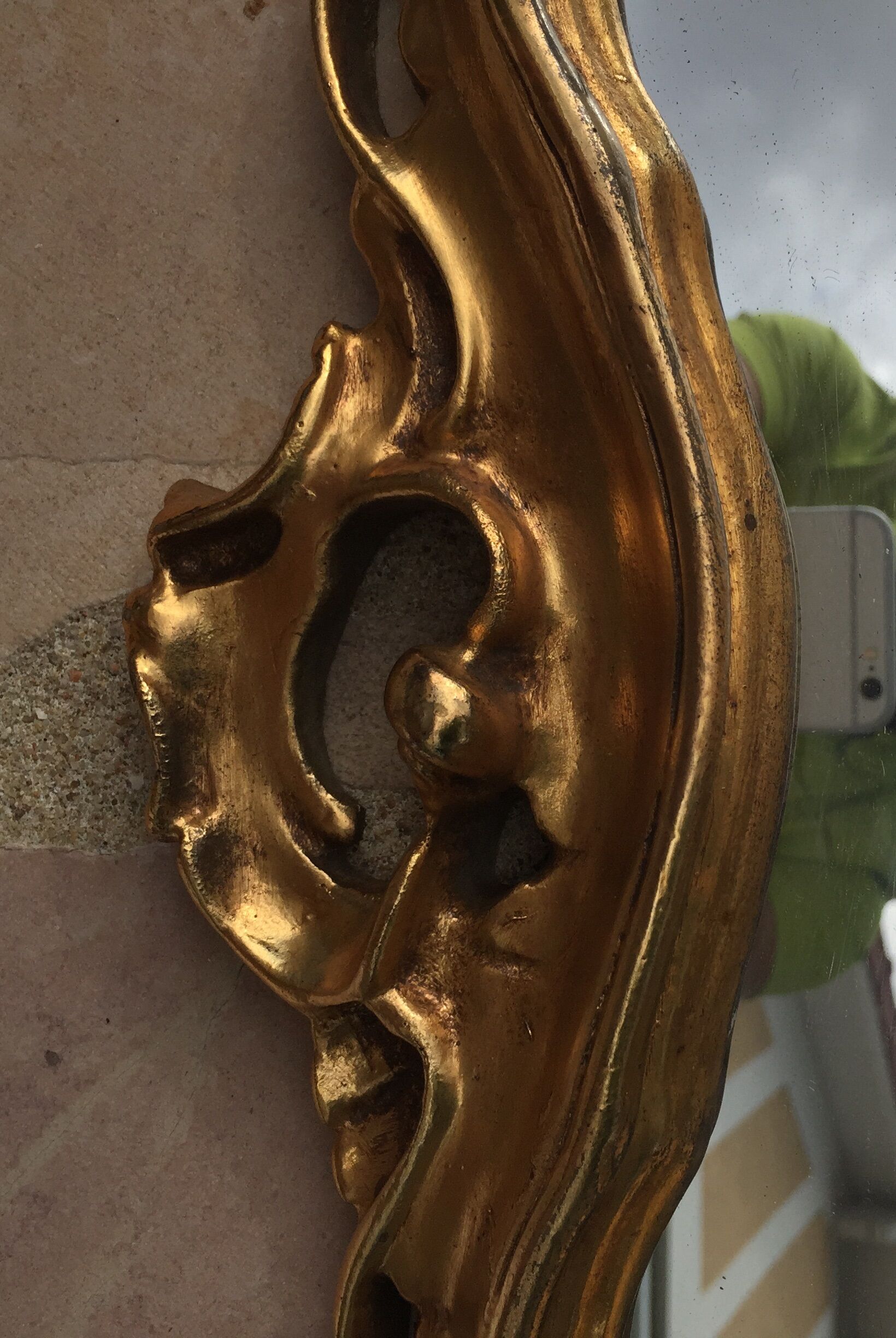 Baroque mirror 92 x 60cm