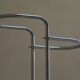Bauhaus-style umbrella stand in chrome brass, 1960s