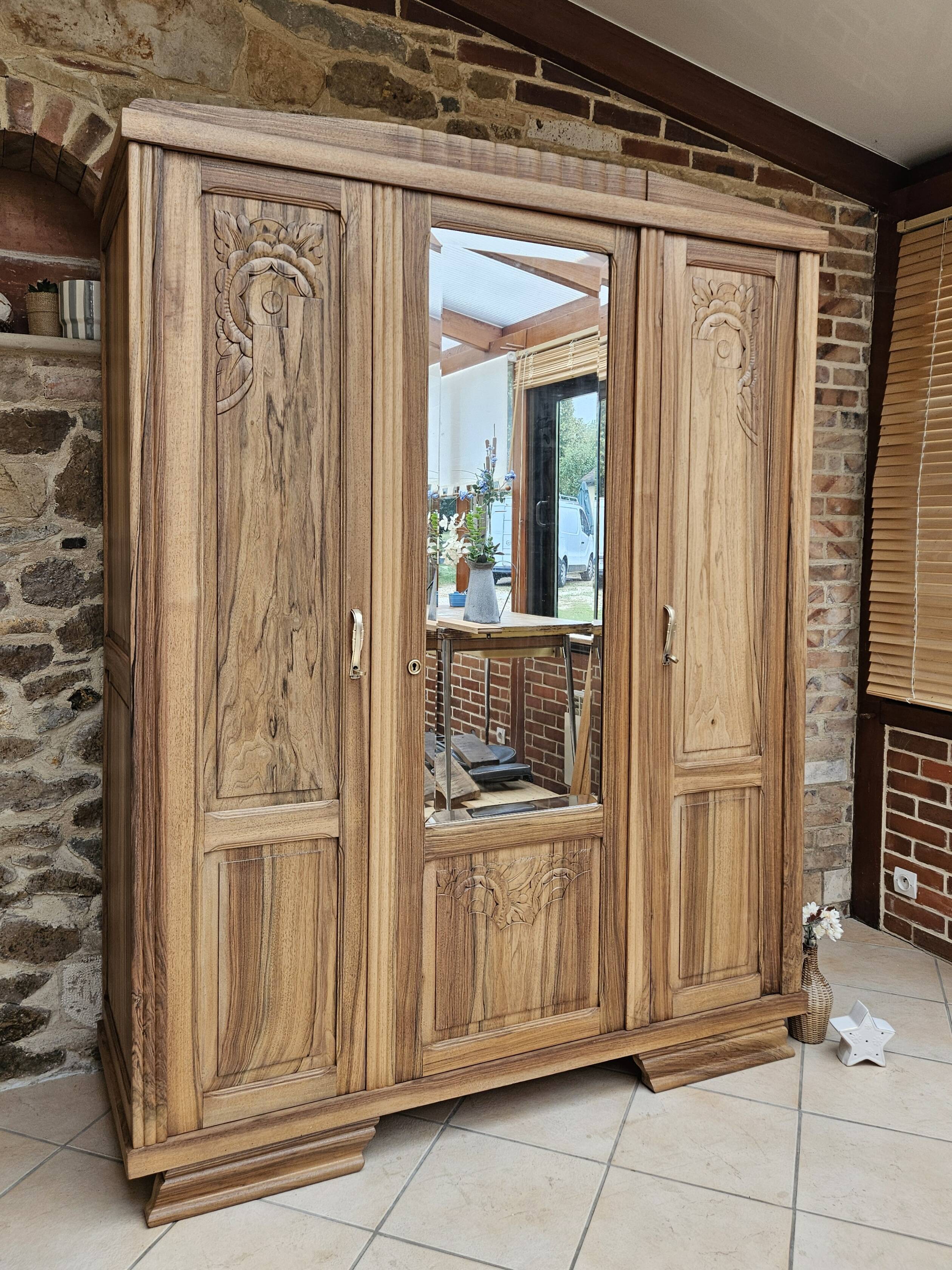 Parisian Art Deco wardrobe