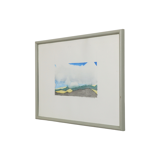 Watercolor The Calm Sea Lieven Florizoone Signed and Dated 1982