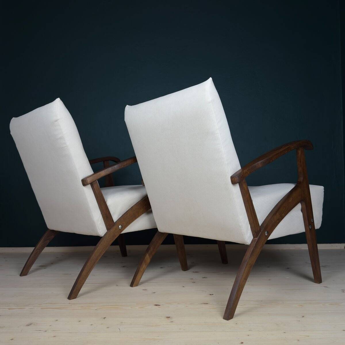 Mid-century armchairs, Yugoslavia, 1970s, set of 2