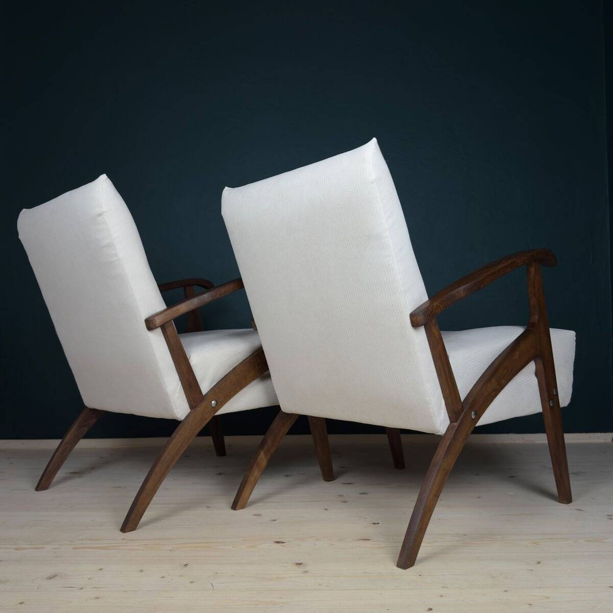 Mid-century armchairs, Yugoslavia, 1970s, set of 2