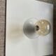 Space Age metal wall or ceiling light