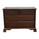Early 20th century English mahogany chest of drawers