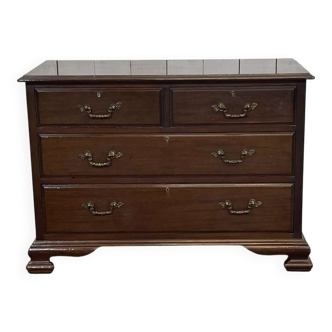 Early 20th century English mahogany chest of drawers