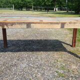 Teak table with 6 chairs