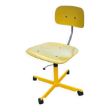 Original KEVI office chair - Jørgen Rasmussen - Denmark, 1960s - rare yellow finish