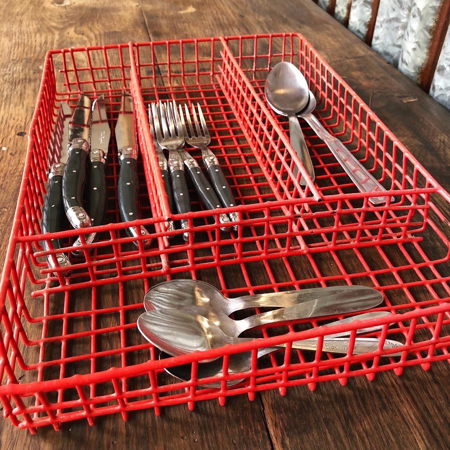 Metal cutlery range