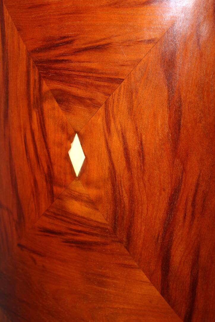 Art Deco half-moon chest of drawers circa 1925