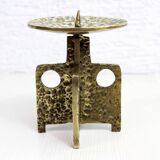 Brutalist candle holder 60s