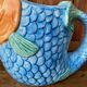 Zoomorphic fish jug.