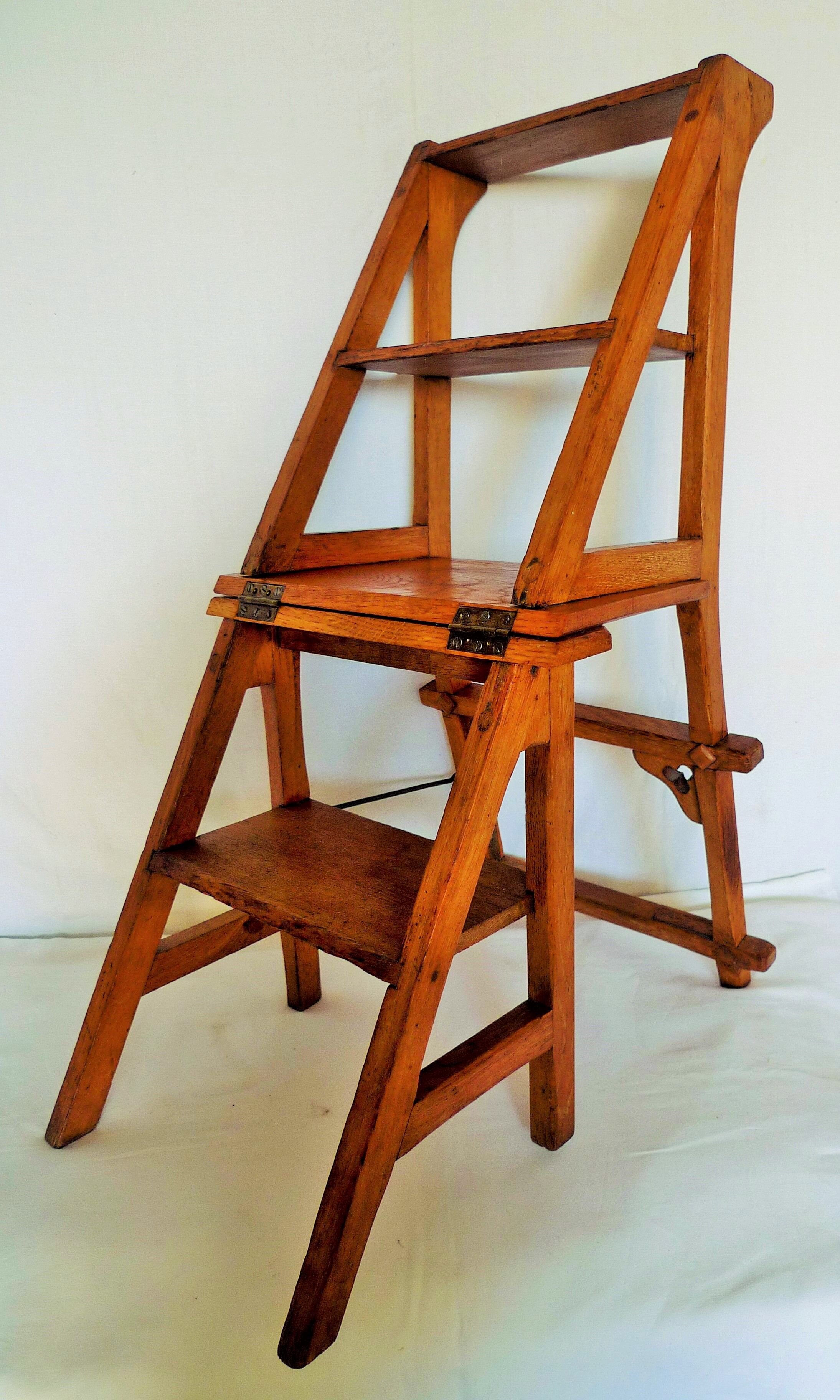 Bibliotheque stepladder chair