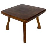 Vintage wooden tree trunk stool plant stool