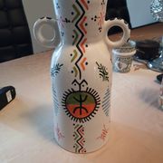 Berber Art Vase in Ceramic (30 cm) - Unique New Piece by a Ma