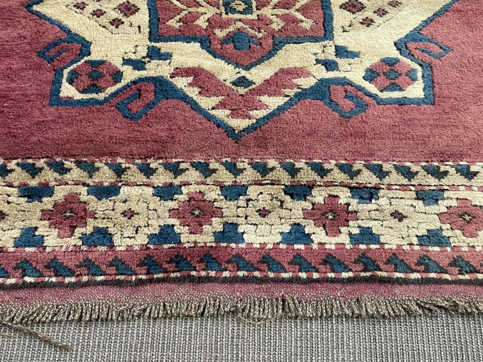Iranian handmade wool rug
