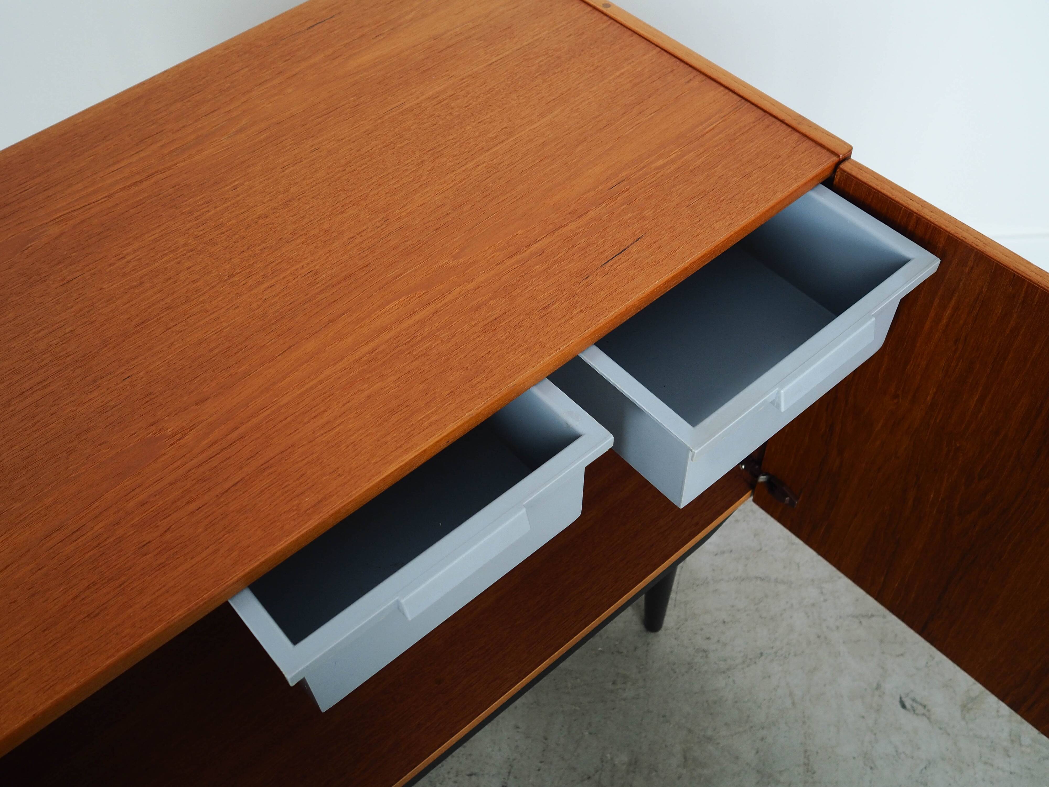 Teak cabinet, Danish design, 1970s, production: Denmark