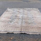 Oriental silk wool rug