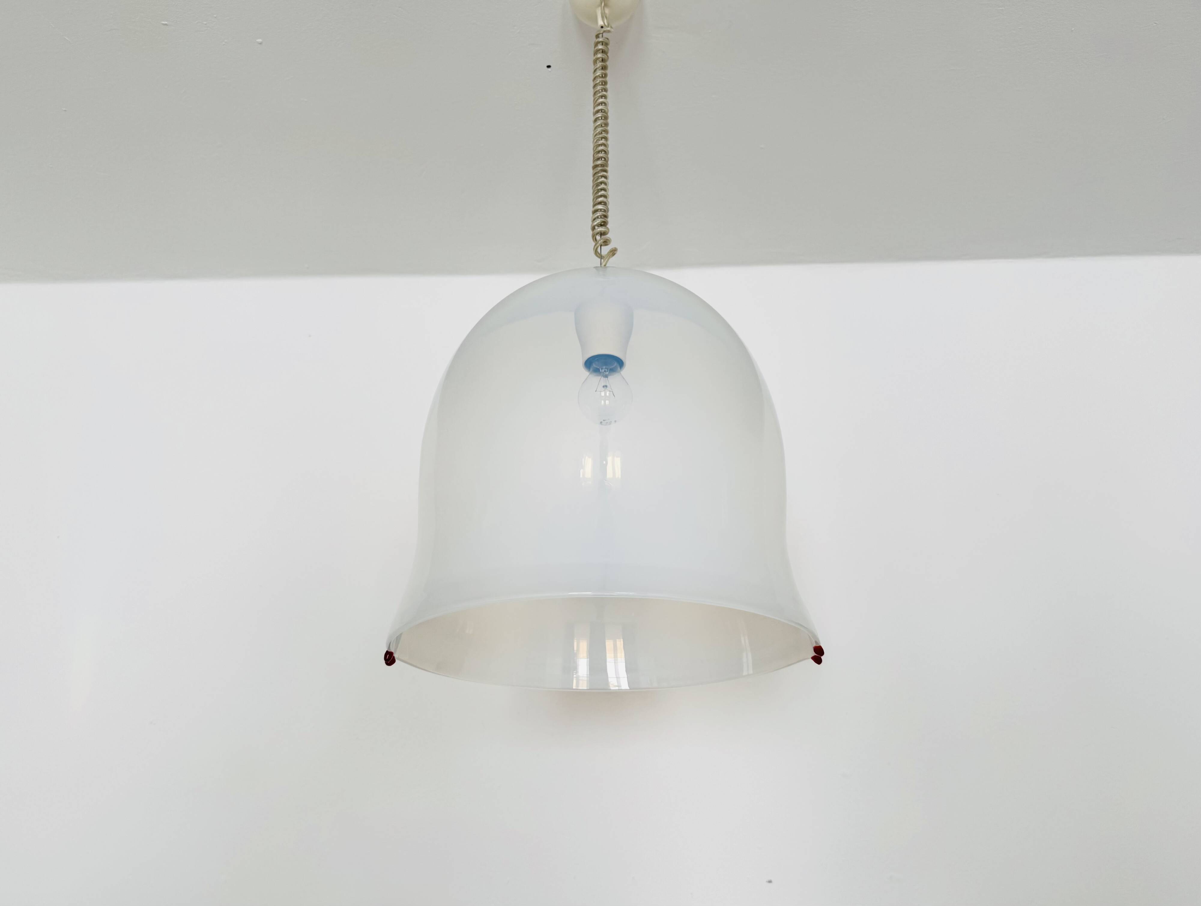 Murano Glass Pendant Lamp by Roberto Pamio and Renato Toso for Leucos