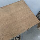 Small raw wood sideboard