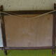 Bamboo mirror 55x43cm