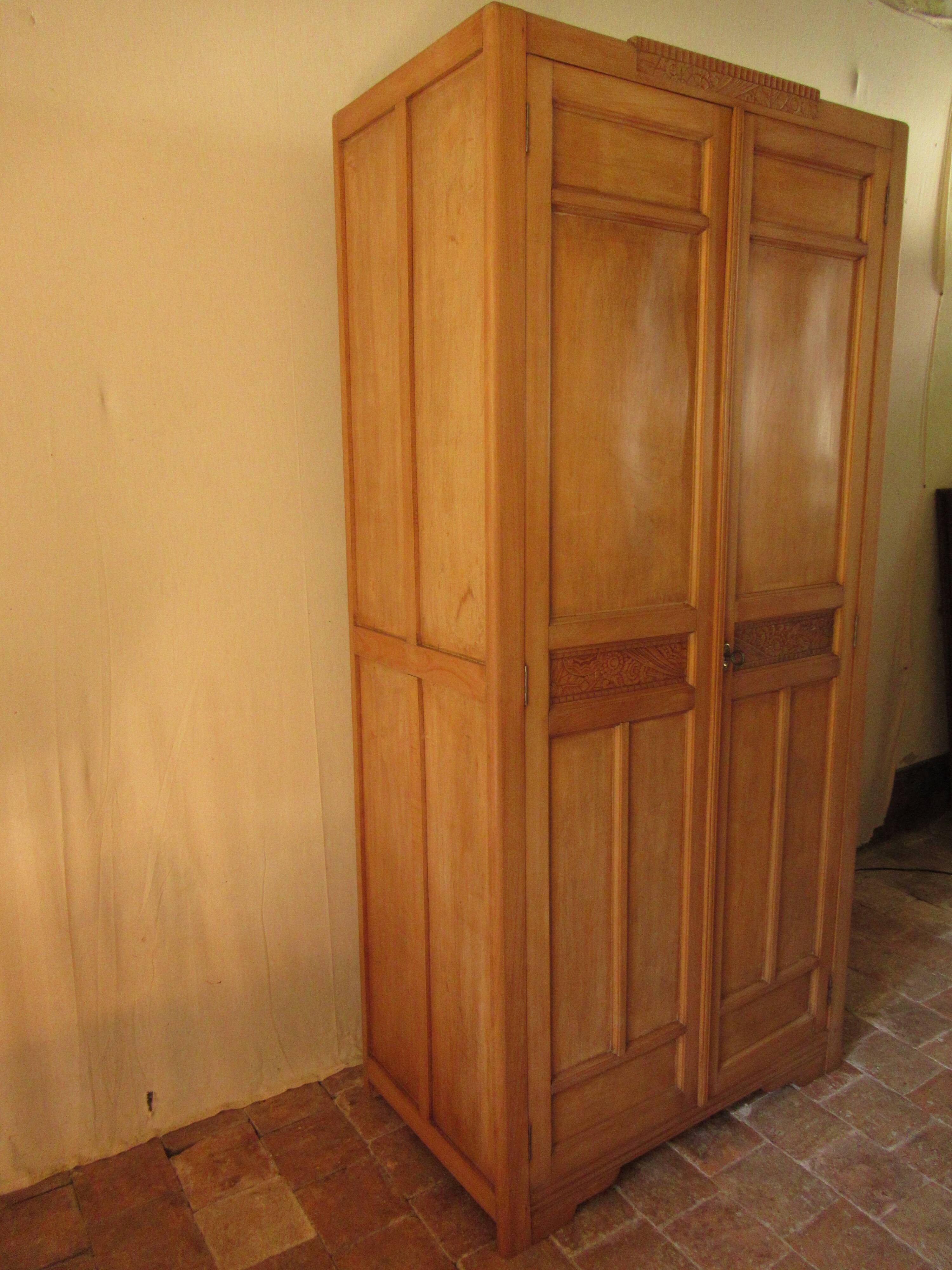 Parisian Art Deco wardrobe.