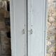 Armoire industrielle d’atelier en métal riveté - vintage 1960