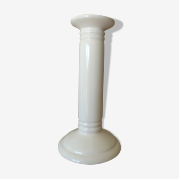 White porcelain candlestick