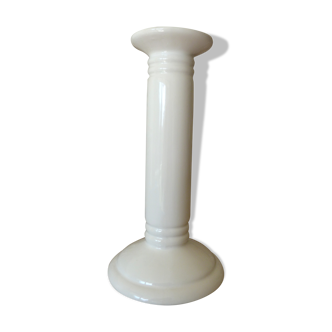 White porcelain candlestick