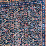 Tapis ancien persan d’orient senneh fait main 102x139 cm