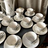 Bavaria porcelain coffee service with wheat decor