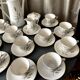 Bavaria porcelain coffee service with wheat decor