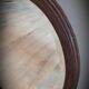 Miroir 58x84 ovale bois 1950