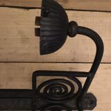 Wrought iron wall lamp