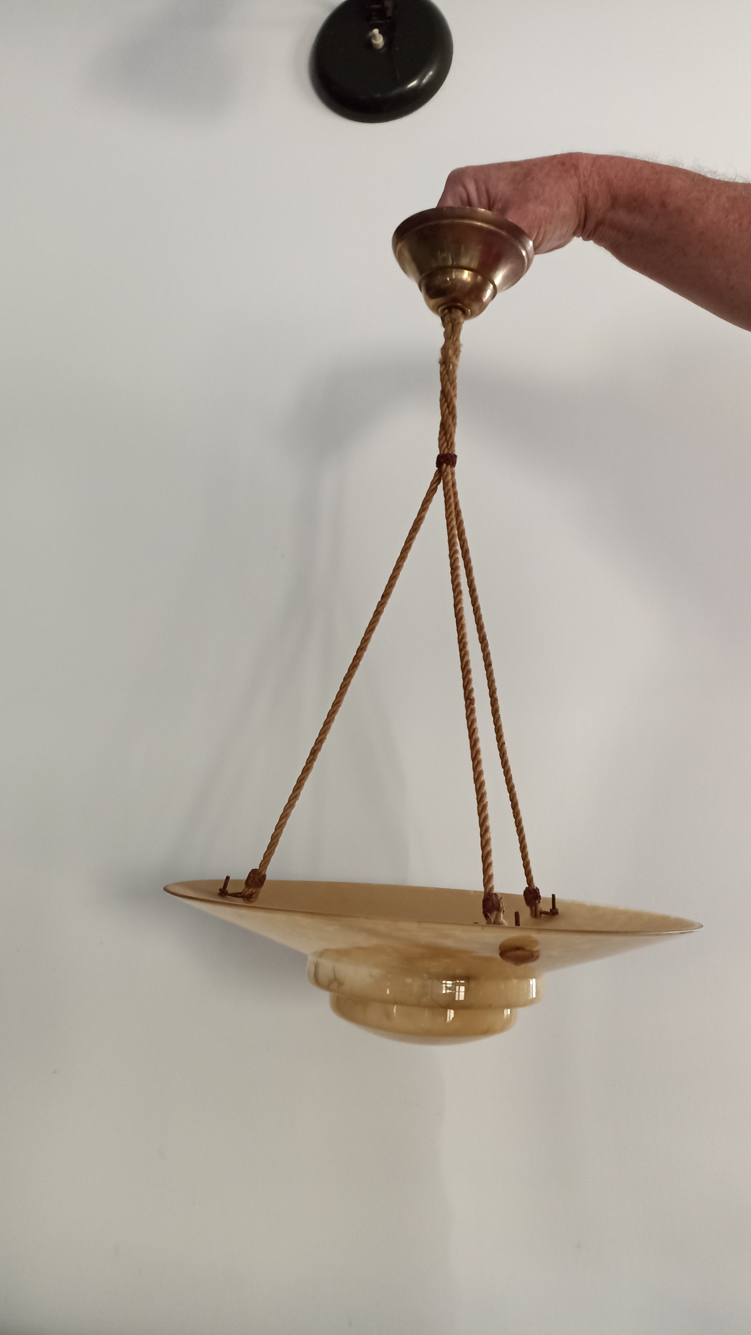 Suspension art déco