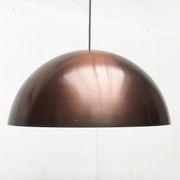 Mid-century copper dome pendant