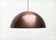 Mid-century copper dome pendant