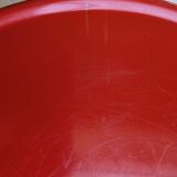 Side table, red bedside table Artemide Giano Giano by Emma Gismondi.